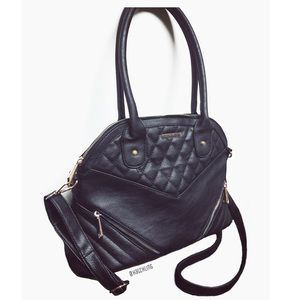 🆕 Quilted Top Handle Satchel, Rampage