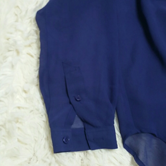 Victoria's Secret sheer button down blouse top - Picture 7 of 7