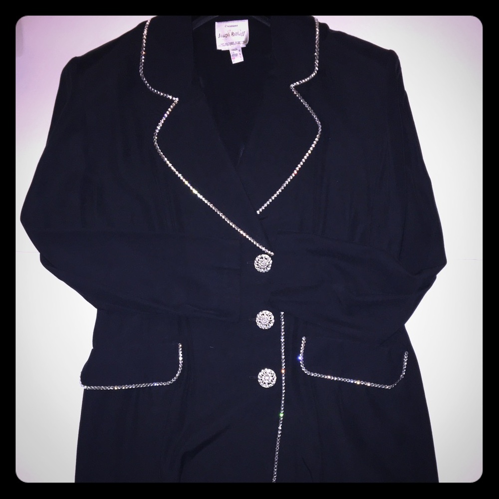 Joseph Ribkoff Jewel Trimmed Blazer