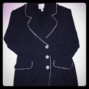 Joseph Ribkoff Jewel Trimmed Blazer