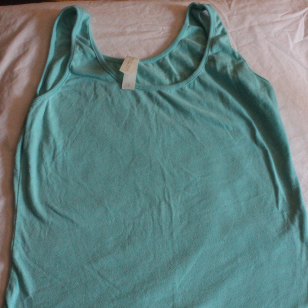 Threads for Thought Teal Tank Top