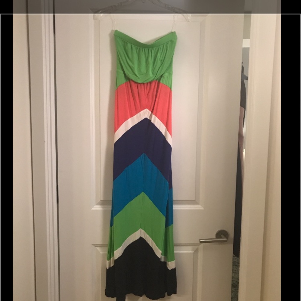 Color block Maxi Dress - Size small