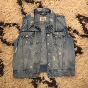 Levi's Denim Trucker Vest