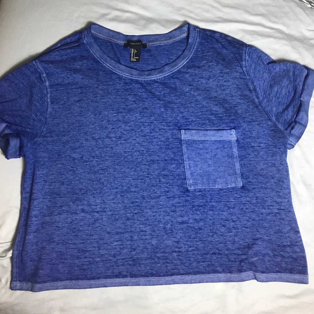 Soft Forever21 crop top shirt