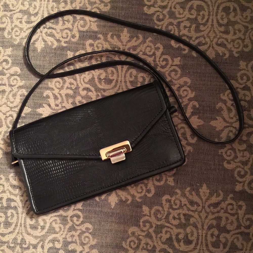 VTG leather purse