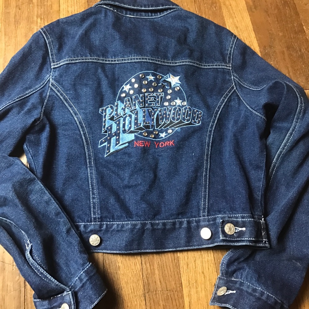 Planet Hollywood women's sz. M Jean jacket