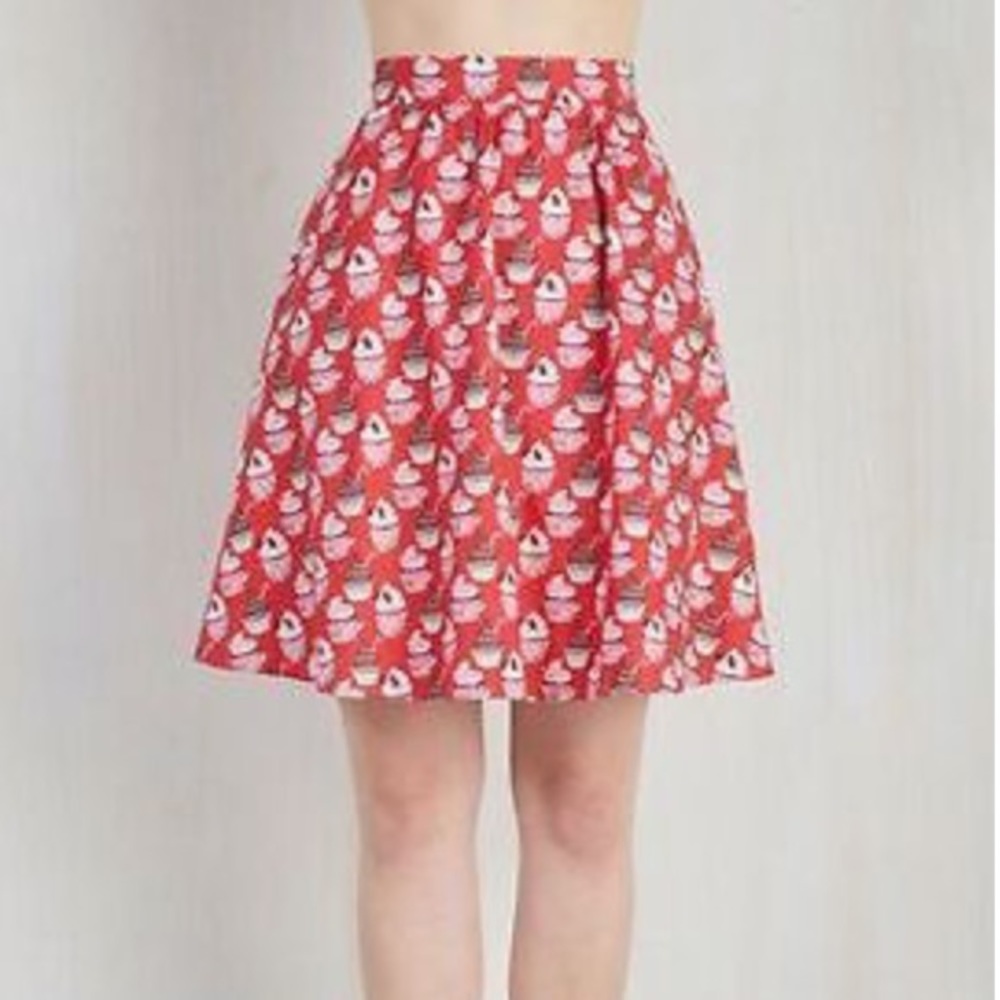 NWT retrolicious cupcake skirt