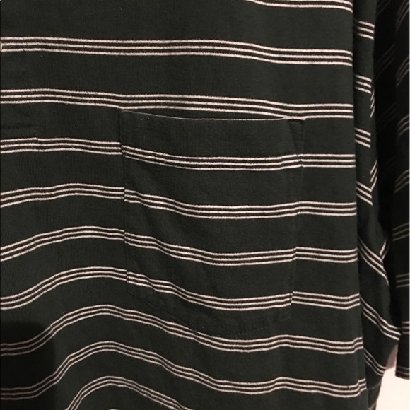 MEN'S MERONA GREEN WHITE STRIPES POLO SHIRT SZ XXL - Picture 2 of 4