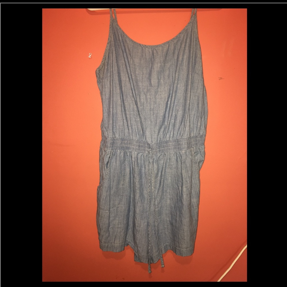 Jean looking romper