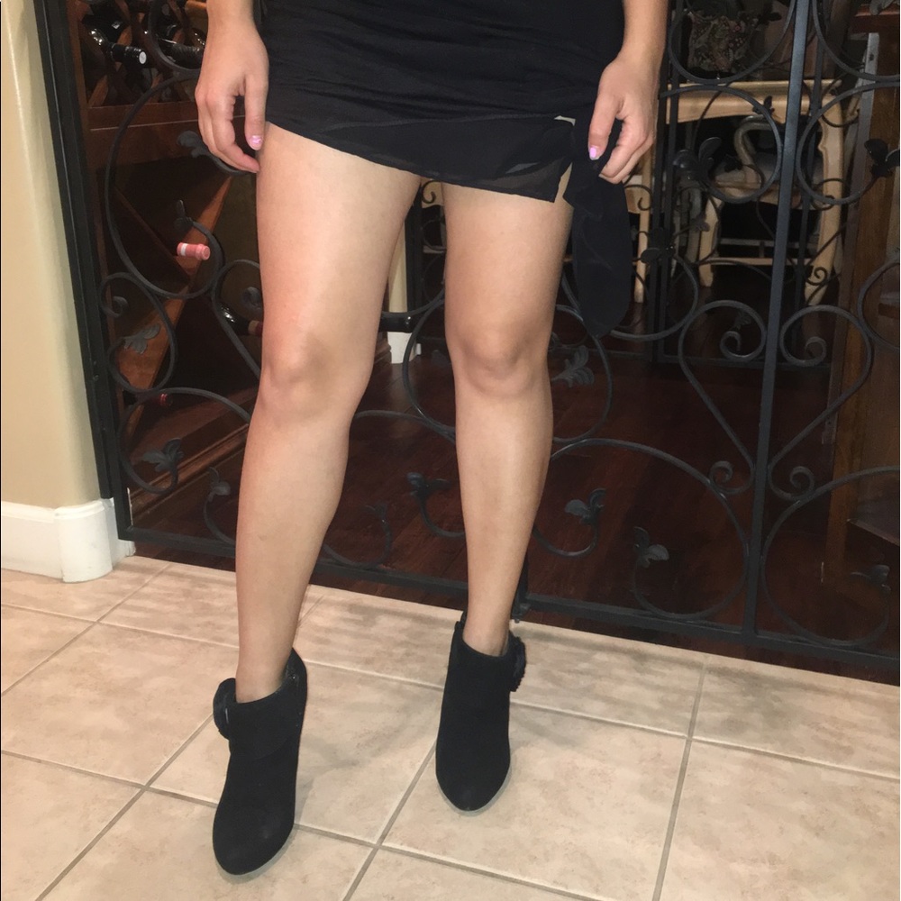Black booties