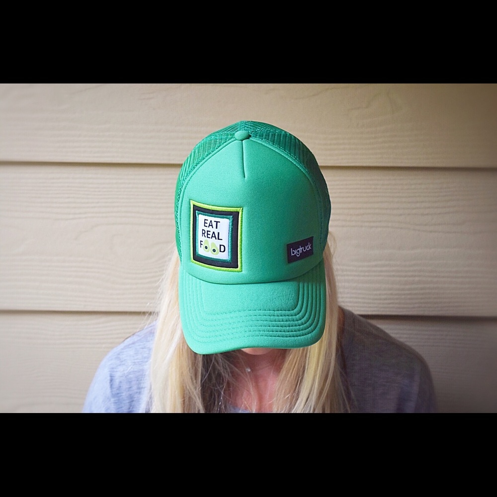 Eat Real Food trucker hat