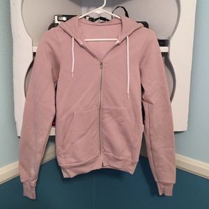American apparel zip up jacket