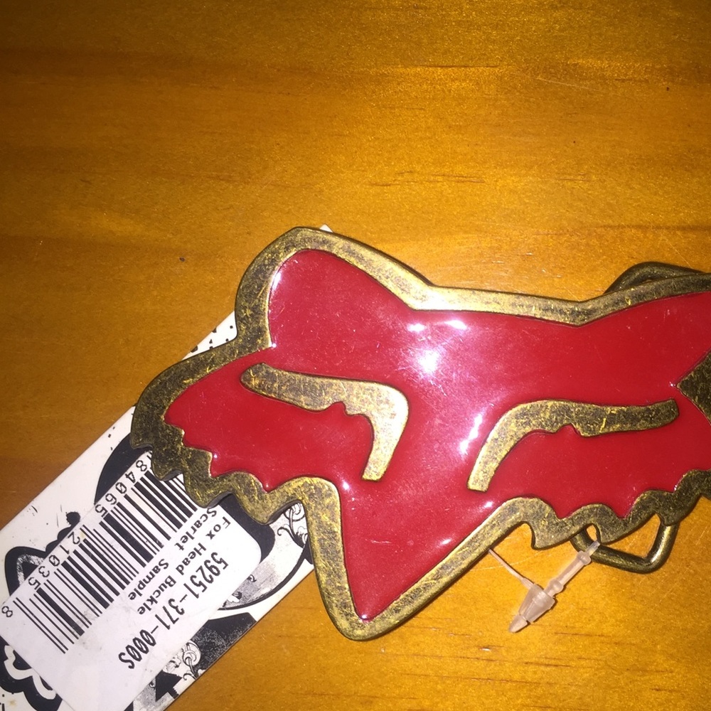 New Fox belt buckle