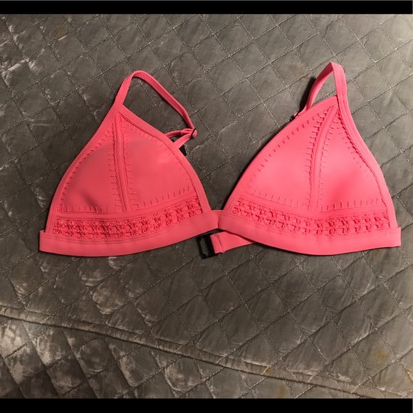 Neon pink swimsuit bottoms and top! - Picture 2 of 2