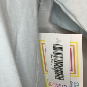 Small blue perfect tee