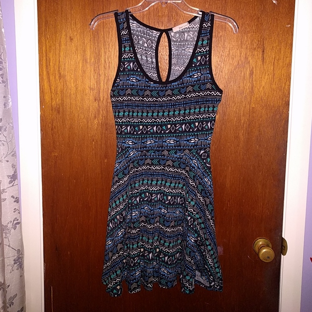FINAL SALE Patterned​ dress