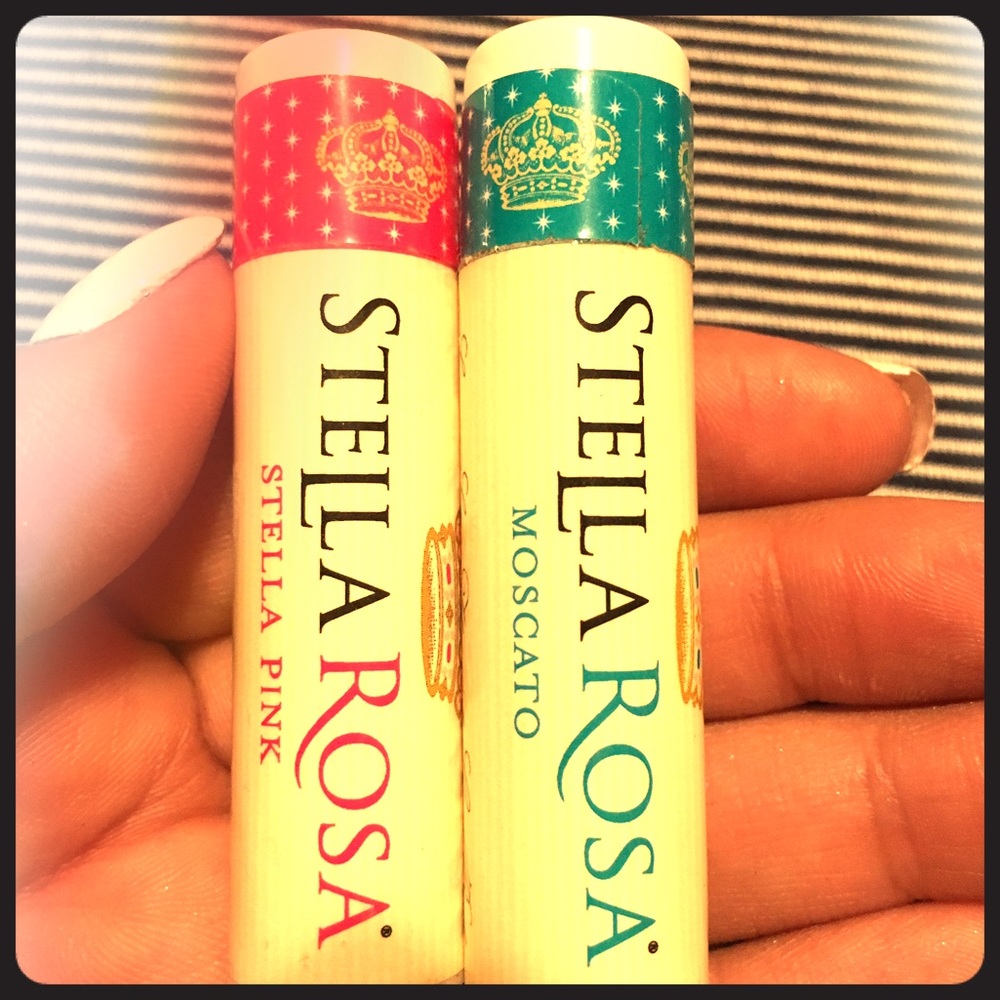 Stella Rosa lip balms