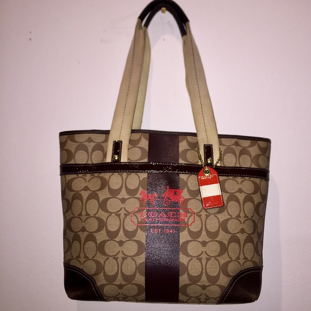 Coach Signature shoulder bag • super rare!