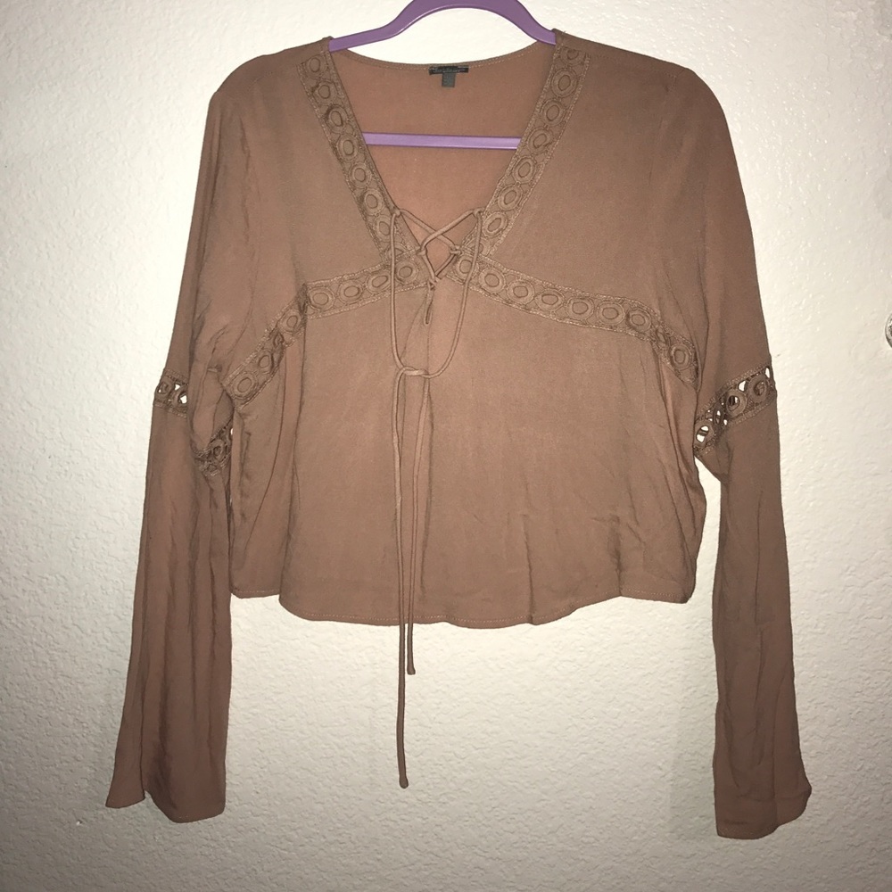 Light pink top