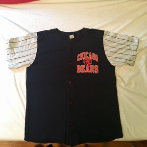 Chicago Bears Baseball Jersey