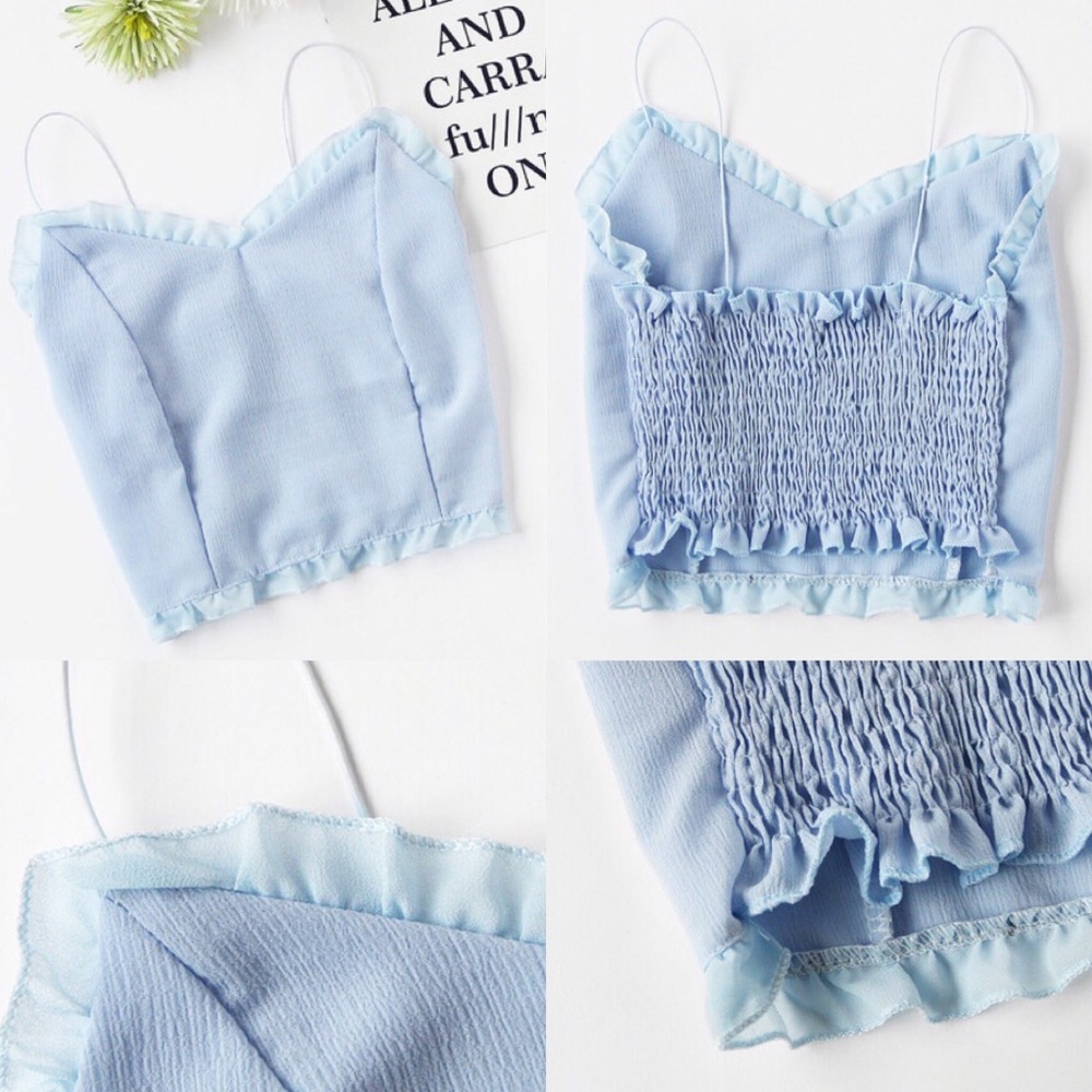 Powder Blue Fairy Cami Top