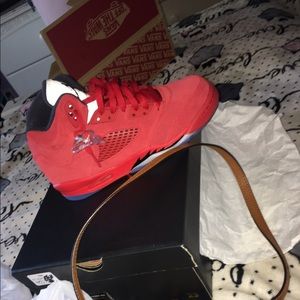 Red Jordan 5s