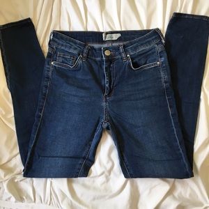 Topshop Leigh Skinny Ankle Jeans Size 26