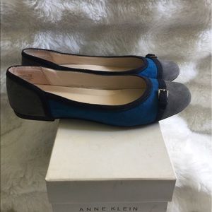 New Anne Klein Suede Ballet Flat Shoes size 7