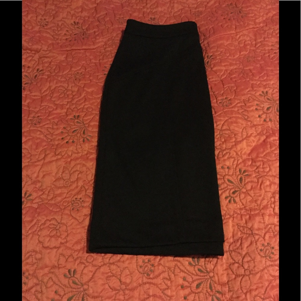 Merona Black Pencil Skirt