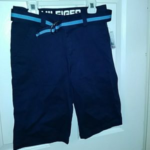 Tommy Hilfiger Youth/kids belted shorts