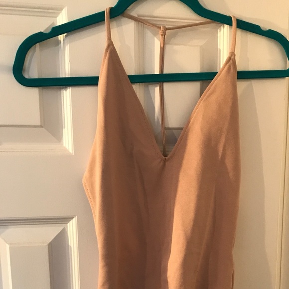 Charlotte Russe Tops - Nude Bodysuit