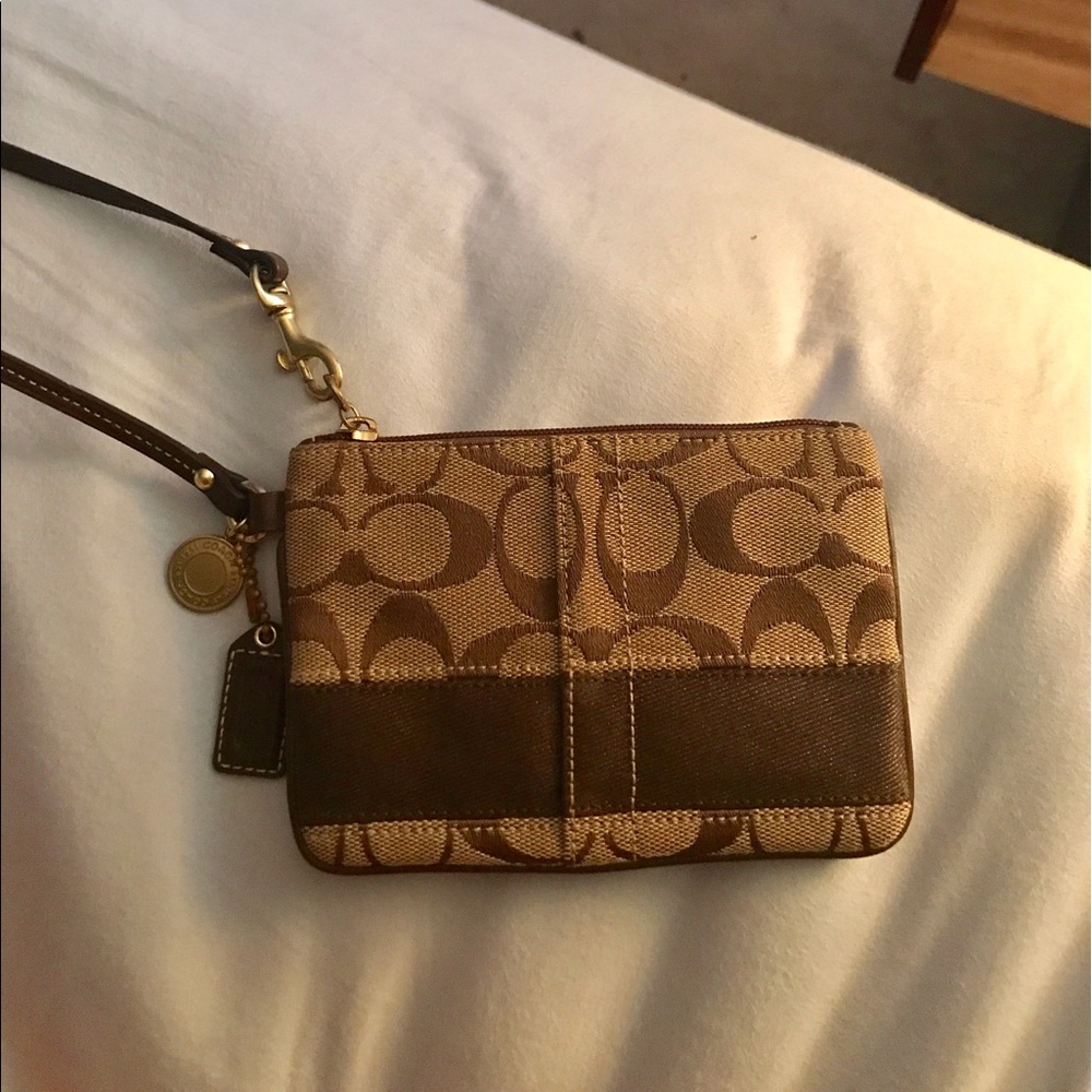 Coach wristlet