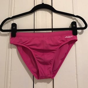 Charlie by MZ Lifeguard Brief - Pink - Size Small