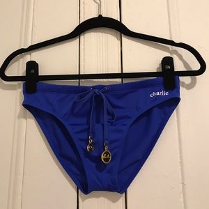 Charlie by MZ Grecian Lifeguard Brief - Cobalt