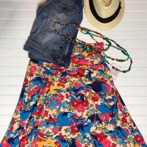 SOLD-Azure skirt