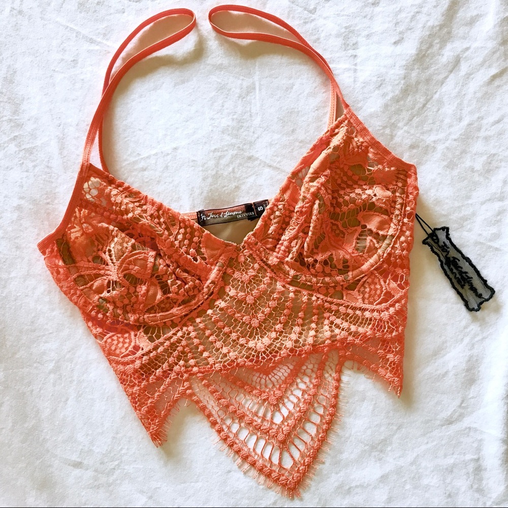 FLL Snapdragon Underwire Bra - Tropical Orange