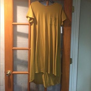 Mustard gold Lularoe Carly