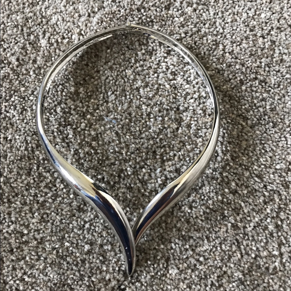 Silver necklace