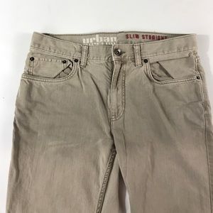 Urban Pipline Tan Jeans - Slim Straight