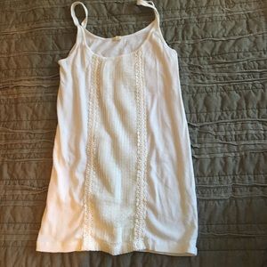 J. Crew Crochet & Pleat Detail Tank Top. Size M.