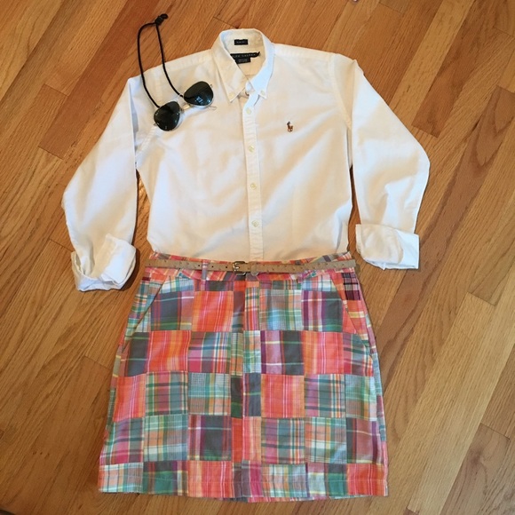 VGU madras skirt size 6 - Picture 2 of 3