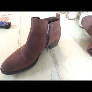 Carlos brand suede bootie