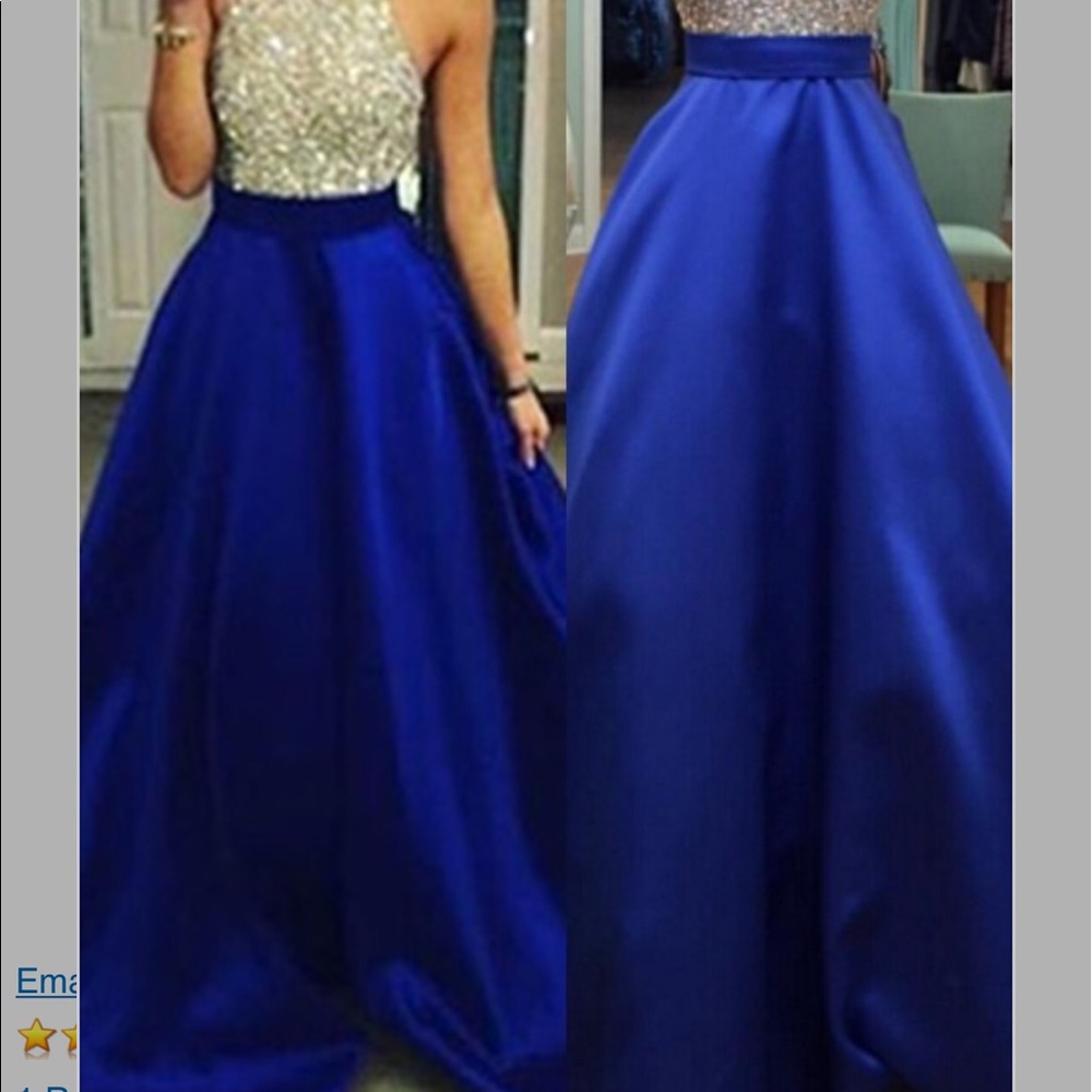 Halter top Ballgown