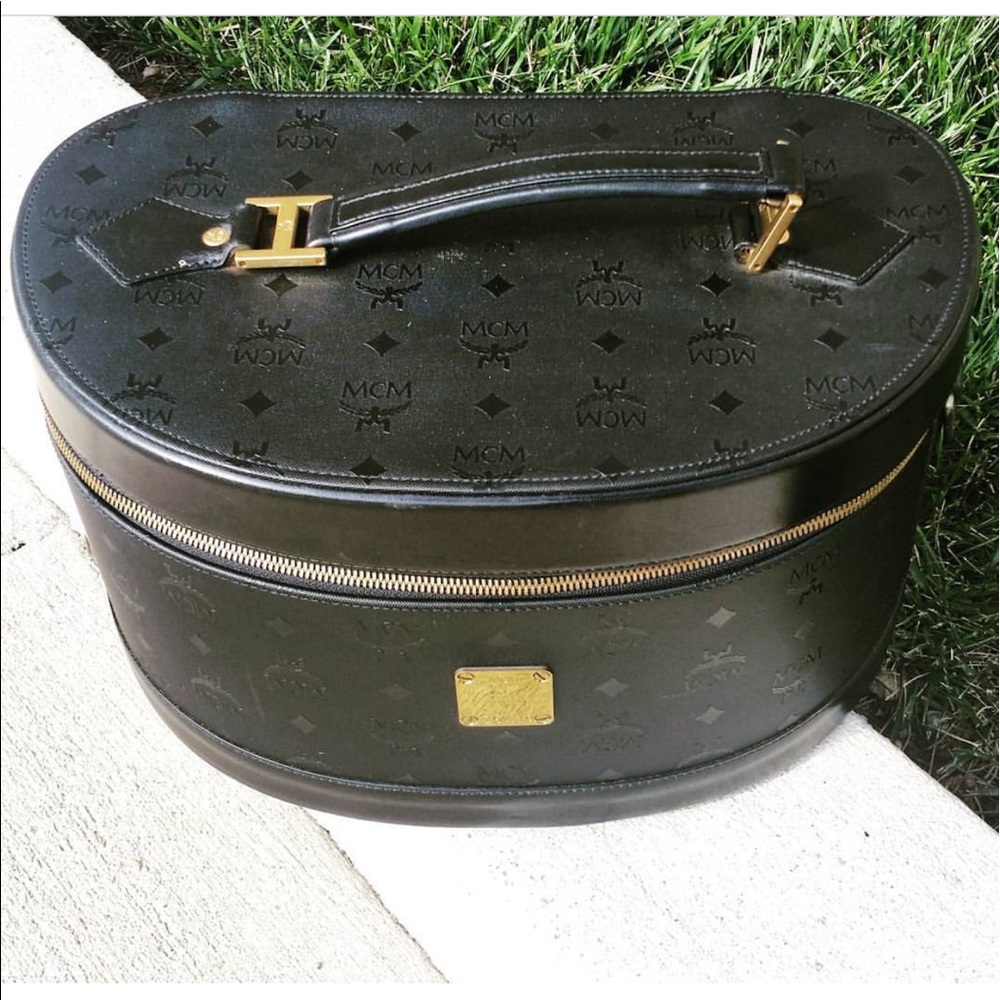 Vintage MCM Train Case / Cosmetics case
