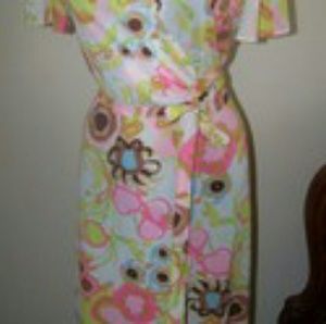 Vintage Robe/Dress--Small