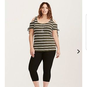 Torrid cold shoulder top