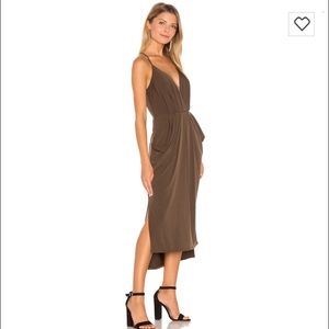 BCBGeneration faux wrap midi dress - XS