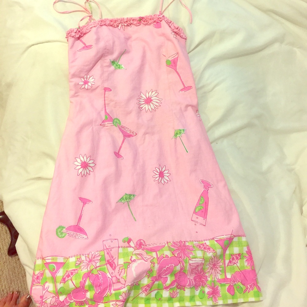 Lilly Pulitzer Pretty In Pink Cocktail Dress