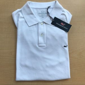NWT Men's Vineyard Vines White Polo XL