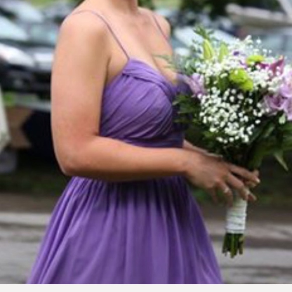 Alfred Angelo purple cocktail dress - Picture 2 of 4